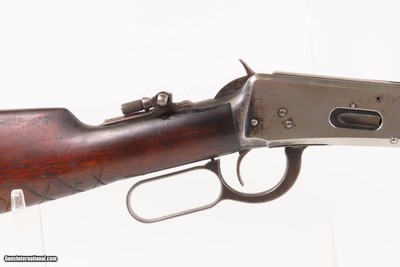 c1927 mfr. WINCHESTER Model 94 .30-30 WCF Lever Action Carbine BROWNING C&R With Tang Mounted Rear Peep Sight! - Image 5 of 25