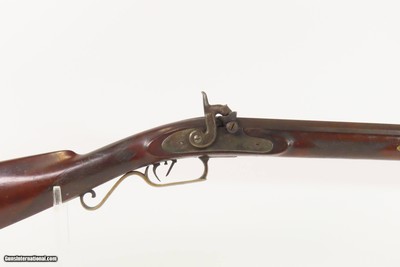 Mid-1800s Antique KLAY & KIBELE Half Stock .32 Percussion HOMESTEAD RifleMid-1800s GAME GETTING Rifle w/SET TRIGGER - Image 6 of 25