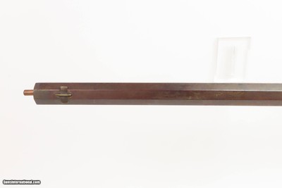 Mid-1800s Antique KLAY & KIBELE Half Stock .32 Percussion HOMESTEAD RifleMid-1800s GAME GETTING Rifle w/SET TRIGGER - Image 15 of 25