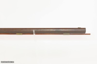 Mid-1800s Antique KLAY & KIBELE Half Stock .32 Percussion HOMESTEAD RifleMid-1800s GAME GETTING Rifle w/SET TRIGGER - Image 3 of 25
