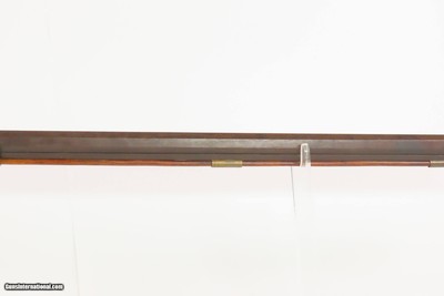 Mid-1800s Antique KLAY & KIBELE Half Stock .32 Percussion HOMESTEAD RifleMid-1800s GAME GETTING Rifle w/SET TRIGGER - Image 4 of 25