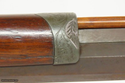Mid-1800s Antique KLAY & KIBELE Half Stock .32 Percussion HOMESTEAD RifleMid-1800s GAME GETTING Rifle w/SET TRIGGER - Image 13 of 25
