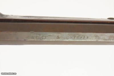 Mid-1800s Antique KLAY & KIBELE Half Stock .32 Percussion HOMESTEAD RifleMid-1800s GAME GETTING Rifle w/SET TRIGGER - Image 20 of 25