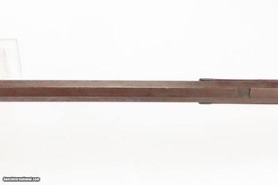 Mid-1800s Antique KLAY & KIBELE Half Stock .32 Percussion HOMESTEAD RifleMid-1800s GAME GETTING Rifle w/SET TRIGGER - Image 16 of 25
