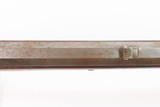 Engraved Mid-1800 Antique S. VOSBURGH Half Stock Percussion HOMESTEAD Rifle ALABAMA, NEW YORK Made Game Getting Rifle - 21 of 25