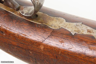 Engraved Mid-1800 Antique S. VOSBURGH Half Stock Percussion HOMESTEAD Rifle ALABAMA, NEW YORK Made Game Getting Rifle - Image 17 of 25