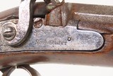 Engraved Mid-1800 Antique S. VOSBURGH Half Stock Percussion HOMESTEAD Rifle ALABAMA, NEW YORK Made Game Getting Rifle - 9 of 25