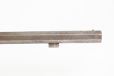 Engraved Mid-1800 Antique S. VOSBURGH Half Stock Percussion HOMESTEAD Rifle ALABAMA, NEW YORK Made Game Getting Rifle - 3 of 25