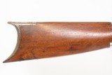 Engraved Mid-1800 Antique S. VOSBURGH Half Stock Percussion HOMESTEAD Rifle ALABAMA, NEW YORK Made Game Getting Rifle - 8 of 25