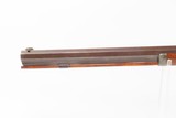 Mid-1800s PARTRIDGE Antique Half Stock Percussion HOMESTEAD/HUNTING Rifle
GAME GETTING Rifle with PARTRIDGE Marked Lock - 22 of 25