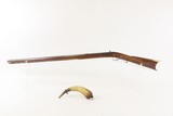 Antique STILLMAN JACKSON Full-Stock “MULE EAR” Percussion American RIFLE
SCARCE Mid-1800s HUNTING/HOMESTEAD Rifle - 19 of 25