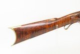 Antique STILLMAN JACKSON Full-Stock “MULE EAR” Percussion American RIFLE
SCARCE Mid-1800s HUNTING/HOMESTEAD Rifle - 7 of 25