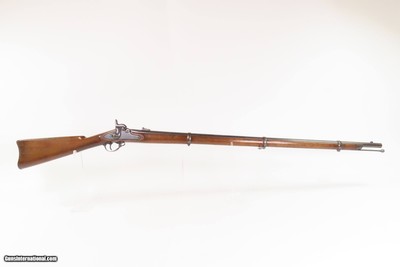 Antique CIVIL WAR U.S. Lamson, Goodnow and Yale SPECIAL M1861 Rifle-MusketNEW JERSEY Marked 1864 Dated Lock CONTRACT M1861 - Image 2 of 25