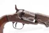 1 of 3,000 CIVIL WAR Era Antique BACON 2nd Model Percussion POCKET Revolver SCARCE Norwich, Connecticut Mfg. Revolver - 18 of 19