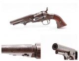 1 of 3,000 CIVIL WAR Era Antique BACON 2nd Model Percussion POCKET Revolver SCARCE Norwich, Connecticut Mfg. Revolver - 1 of 19