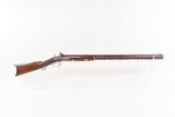 NICE Mid-1800s Antique Half Stock .45 Percussion HOMESTEAD/HUNTING Rifle - 2 of 25