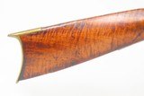 Antique E.W. McCRANER Full Stock .38 Percussion HOMESTEAD/HUNTING Rifle
Pre-CIVIL WAR GAME GETTING Rifle w/SET TRIGGER - 8 of 25