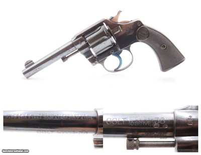 1906 mfr. ADAMS EXPRESS CO. DENVER Colt POLICE POSITIVE .38 Revolver C&R
COURIERS via STEAMBOAT & RAILROAD est. 1840