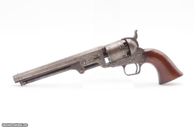 CASED BRACE of CIVIL WAR Era Antique COLT M1851 NAVY Percussion Revolvers - Image 23 of 25