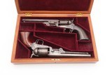 CASED BRACE of CIVIL WAR Era Antique COLT M1851 NAVY Percussion Revolvers - 3 of 25