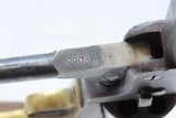 CIVIL WAR / WILD WEST Antique COLT M1851 NAVY .36 Perc. Revolver GUNFIGHTER Manufactured in 1863 NUMBERS MATCHING WEDGE PIN - 12 of 19