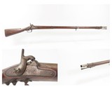 MEXICAN-AMERICAN WAR Era Antique HARPERS FERRY U.S. M1842 Percussion MUSKET 1847 Dated Lock and Used into the CIVIL WAR - 1 of 25