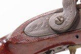 PIONEER Era Antique Full-Stock .38 Percussion FRONTIER Long Rifle HOMESTEAD ENGRAVED Kentucky Style Rifle Made w/CHERRY STOCK - 9 of 25