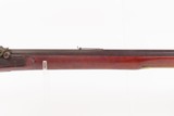 PIONEER Era Antique Full-Stock .38 Percussion FRONTIER Long Rifle HOMESTEAD ENGRAVED Kentucky Style Rifle Made w/CHERRY STOCK - 5 of 25