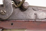 PIONEER Era Antique Full-Stock .38 Percussion FRONTIER Long Rifle HOMESTEAD ENGRAVED Kentucky Style Rifle Made w/CHERRY STOCK - 8 of 25