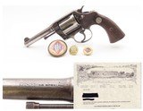 COLT Lettered WELLS FARGO “W.F. & CO.” POLICE POSITIVE .38 SPC Revolver C&R
Made & Shipped to WF in 1915! - 1 of 25