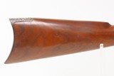 CUSTOM ENGRAVED Antique WINCHESTER Model 1873 .38-40 WCF Lever Action RIFLE
“GUN THAT WON THE WEST” Made in 1893 - 7 of 25