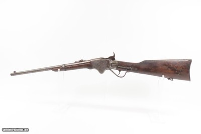 Antique U.S. BURNSIDE Model 1865 SPENCER SADDLE RING CARBINE .50 Caliber INDIAN WARS FRONTIER CAVALRY WEAPON - Image 21 of 25