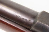 1889 mfr. Antique SPRINGFIELD ARMORY Model 1884 TRAPDOOR .45-70 GOVT Rifle INDIAN WARS U.S. MILITARY Rifle SWP/1889 Cartouche - 21 of 25