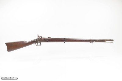 Antique CIVIL WAR Springfield U.S. “ARTILLERY MODEL” 1863 Rifle-Musket .58Whitney Arms EAGLE Marked Stock w Cartouches - Image 2 of 25