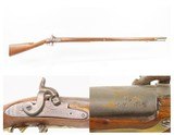 BOSTON Antique LANE & READ Percussion New England STATE MILITIA Conv Musket MASSACHUSETTS STATE Militia Conversion MUSKET