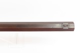 1830s-40s Antique J. ODGEN Half Stock Percussion HOMESTEAD/HUNTING Rifle
NEW YORK Made Mid-1800s GAME GETTING Rifle - 16 of 25