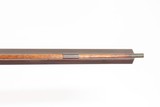 1830s-40s Antique J. ODGEN Half Stock Percussion HOMESTEAD/HUNTING Rifle
NEW YORK Made Mid-1800s GAME GETTING Rifle - 10 of 25