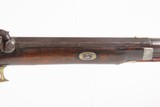 ENGRAVED Antique L. JORDAN Back Action Percussion HOMESTEAD/HUNTING Rifle
MASSACHUSETTS Made Mid-1800s GAME GETTING Rifle - 5 of 25