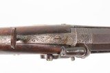 ENGRAVED Antique L. JORDAN Back Action Percussion HOMESTEAD/HUNTING Rifle
MASSACHUSETTS Made Mid-1800s GAME GETTING Rifle - 19 of 25