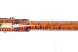 Mid-1800s Antique J. YOUNG Half Stock Percussion HOMESTEAD/HUNTING Rifle
Curly Maple GAME GETTING Rifle w/SET TRIGGER - 11 of 25