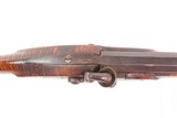 Mid-1800s Antique J. YOUNG Half Stock Percussion HOMESTEAD/HUNTING Rifle
Curly Maple GAME GETTING Rifle w/SET TRIGGER - 18 of 25