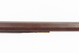 Antique Half Stock .42 Percussion HOMESTEAD/HUNTING Rifle CURLY MAPLE Stock Mid-1800s GAME GETTING Rifle w/SET TRIGGER - 18 of 25