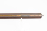 Antique Half Stock .42 Percussion HOMESTEAD/HUNTING Rifle CURLY MAPLE Stock Mid-1800s GAME GETTING Rifle w/SET TRIGGER - 10 of 25