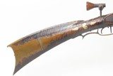 Antique Half Stock .42 Percussion HOMESTEAD/HUNTING Rifle CURLY MAPLE Stock Mid-1800s GAME GETTING Rifle w/SET TRIGGER - 7 of 25