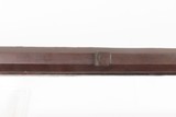 Antique Half Stock .42 Percussion HOMESTEAD/HUNTING Rifle CURLY MAPLE Stock Mid-1800s GAME GETTING Rifle w/SET TRIGGER - 19 of 25