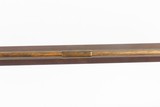 Antique Half Stock .42 Percussion HOMESTEAD/HUNTING Rifle CURLY MAPLE Stock Mid-1800s GAME GETTING Rifle w/SET TRIGGER - 11 of 25