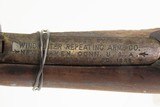 FACTORY LETTERED Antique WINCHESTER M1887 Lever Action Shotgun “TERMINATOR” Popular 12 Gauge Coach and Law Enforcement Gun - 18 of 25