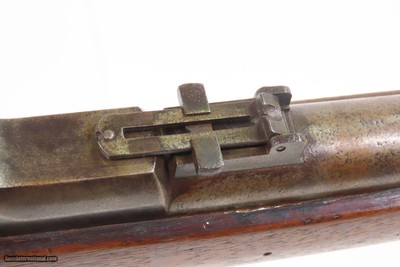 INDIAN WARS Antique U.S. SPRINGFIELD M1868 Trapdoor BREECH LOADER w/BAYONET 1863 Dated Lock & 1869 Dated Breech with SCABBARD - Image 22 of 25