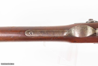 INDIAN WARS Antique U.S. SPRINGFIELD M1868 Trapdoor BREECH LOADER w/BAYONET 1863 Dated Lock & 1869 Dated Breech with SCABBARD - Image 13 of 25