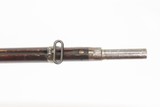 INDIAN WARS Antique U.S. SPRINGFIELD M1868 Trapdoor BREECH LOADER w/BAYONET 1863 Dated Lock & 1869 Dated Breech with SCABBARD - 9 of 25